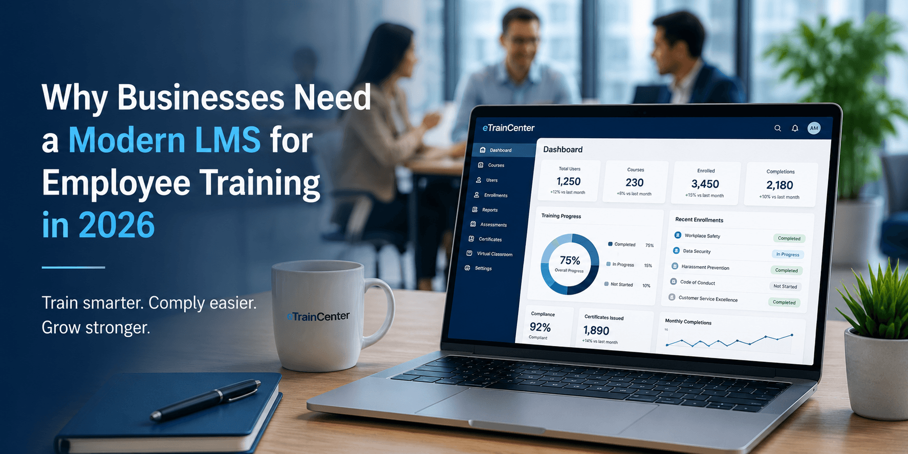 Modern LMS for Employee Training